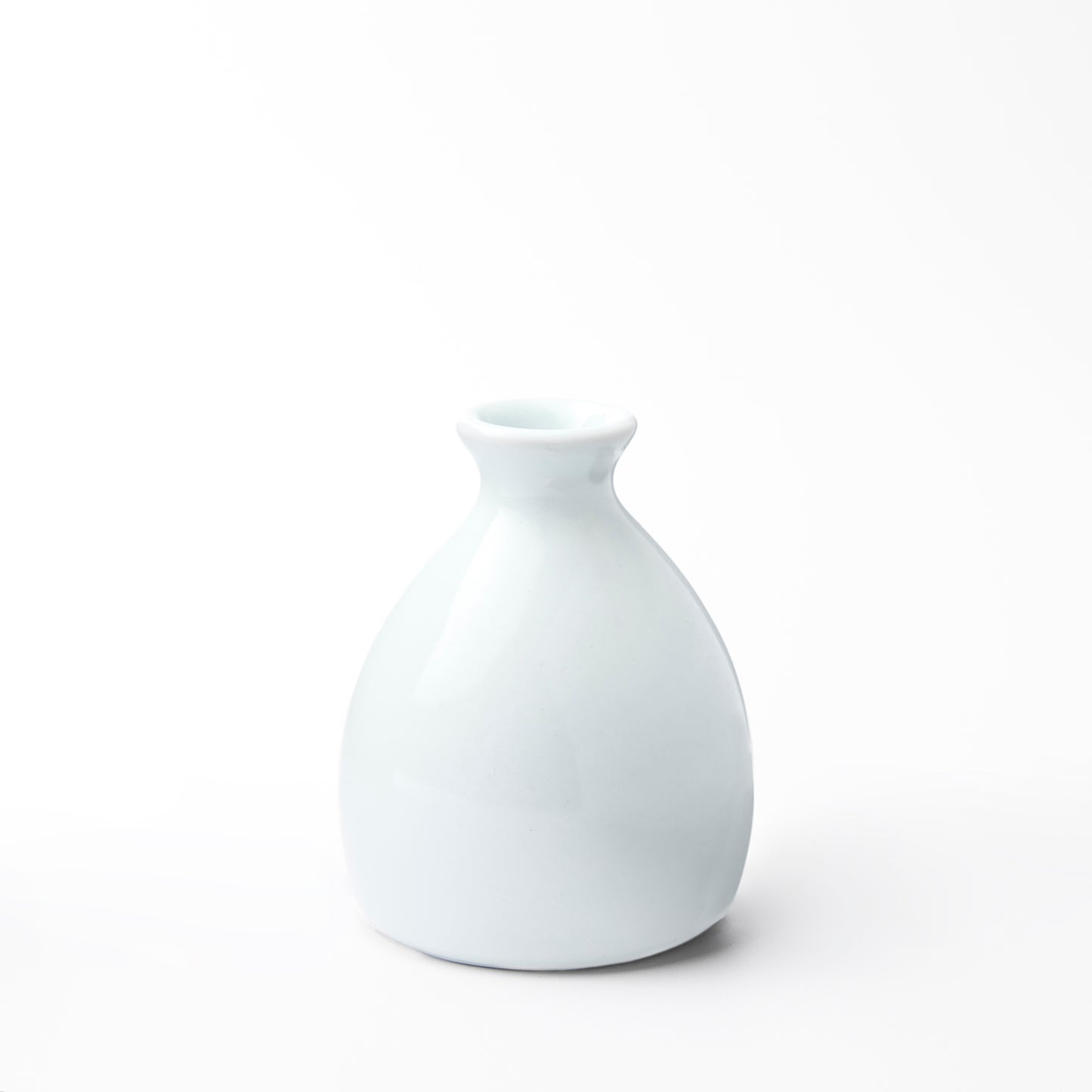 White Roebling Bridge Bud Vase