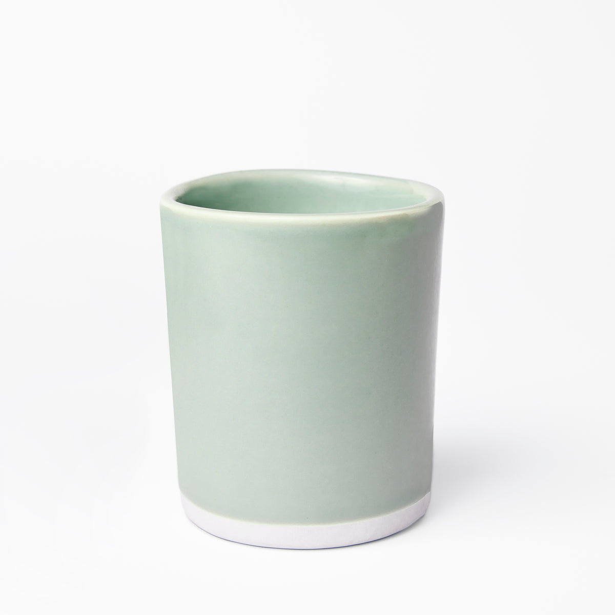 Large Celadon Rabbit Cup