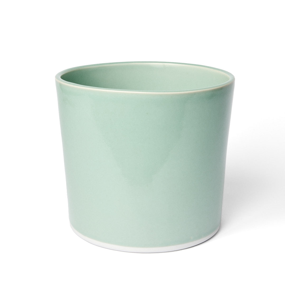Large Celadon Bear Crock