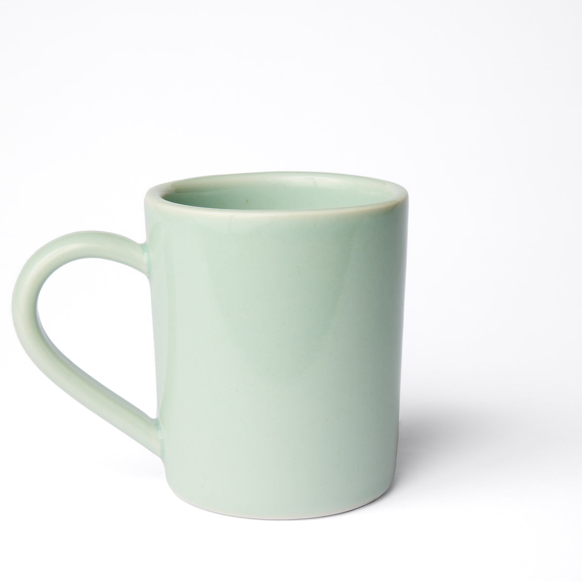Large Celadon Dragonfly Mug