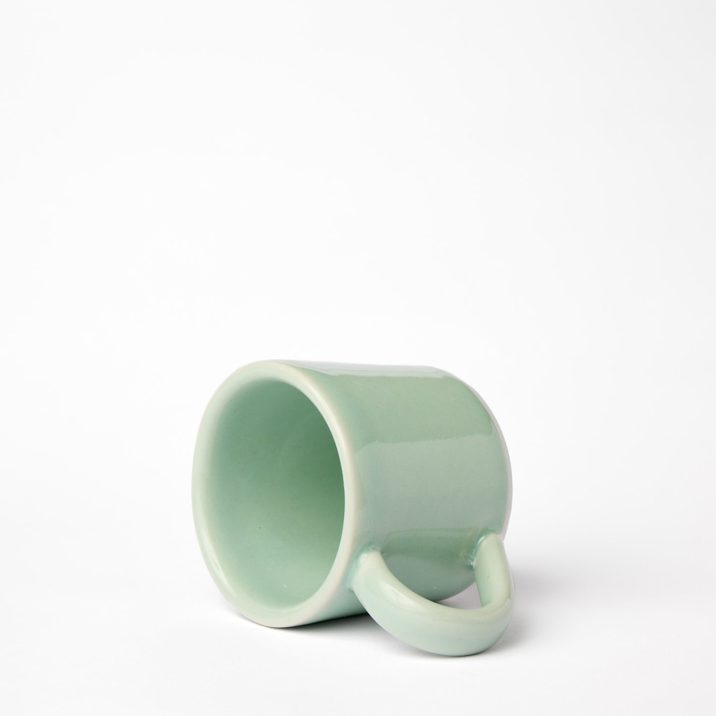 Little Celadon Bison Mug