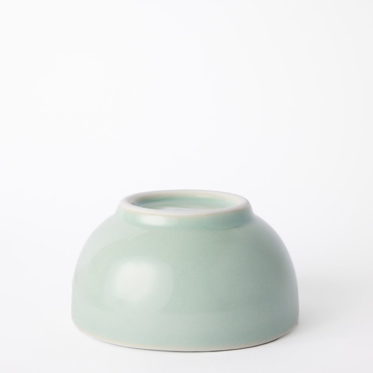 Small Celadon Polar Bear Bowl