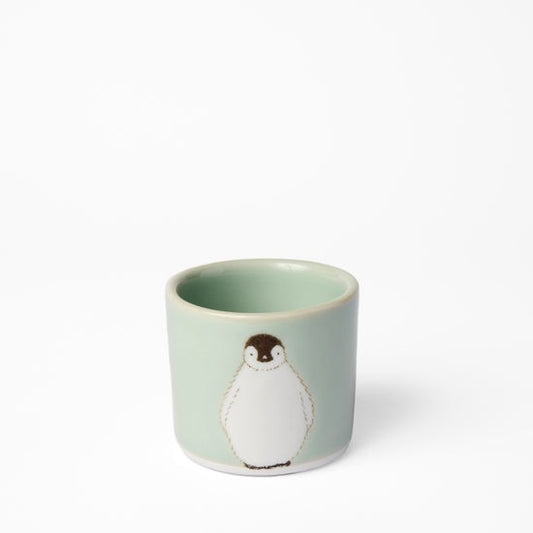 Little Celadon Penguin Cup