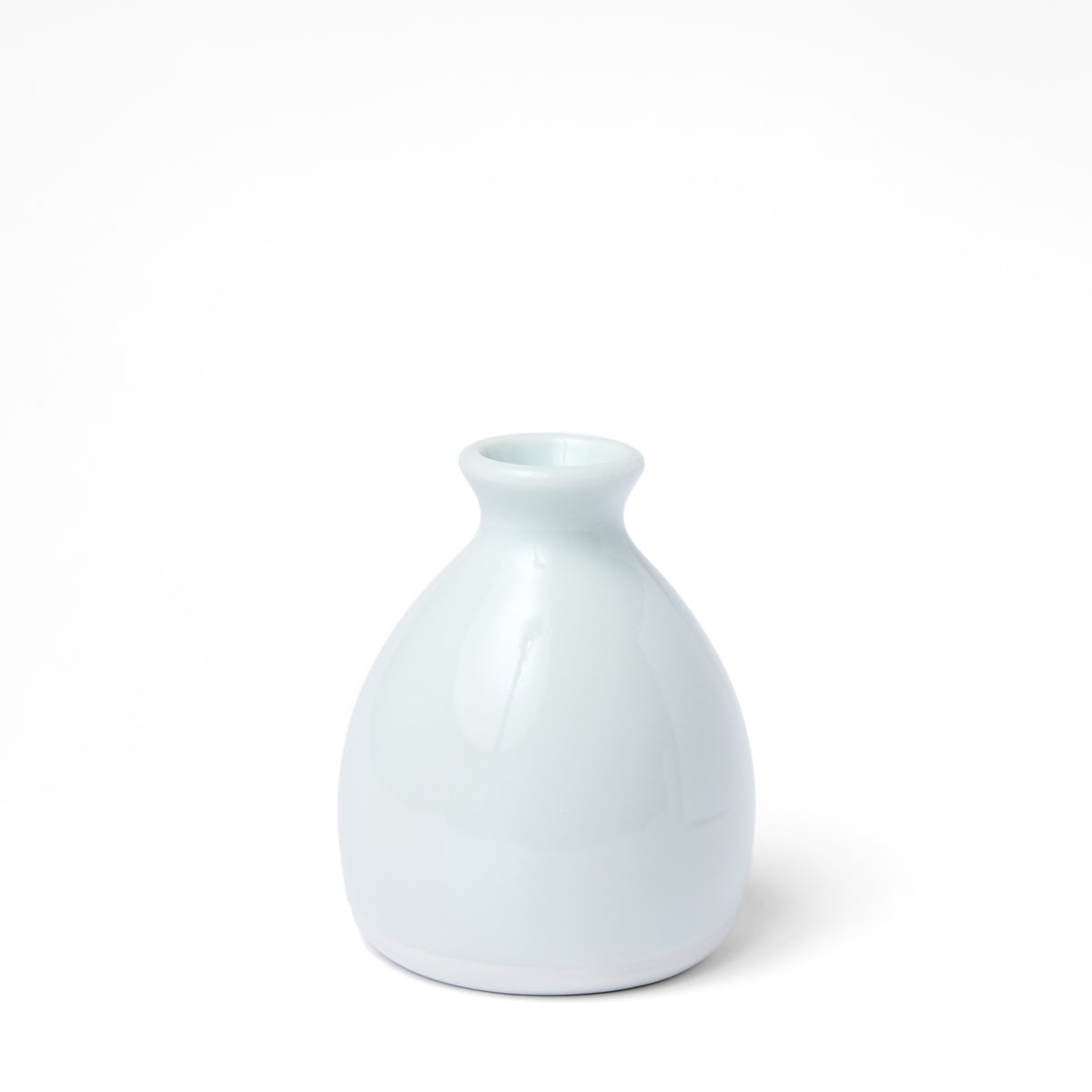 White Crow Bud Vase