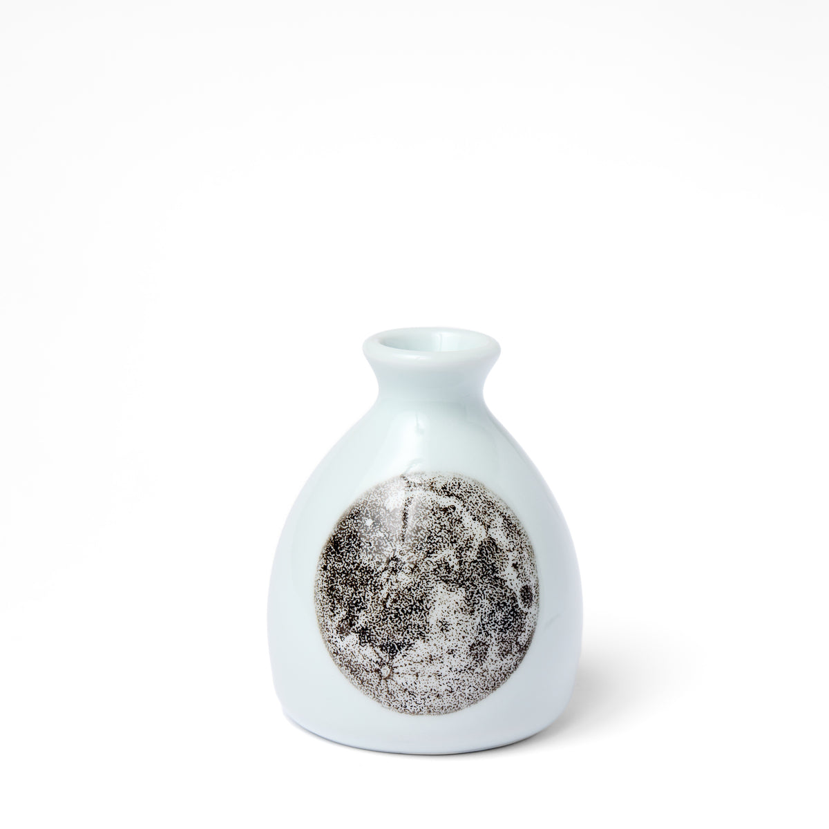White Moon Bud Vase
