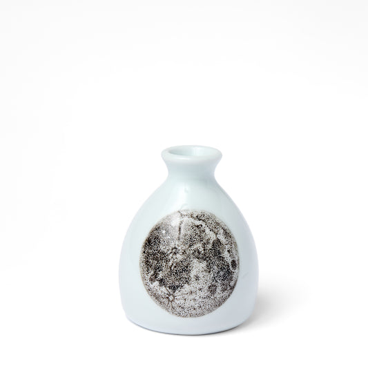 White Moon Bud Vase
