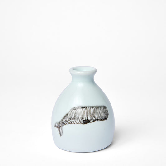 White Whale Bud Vase