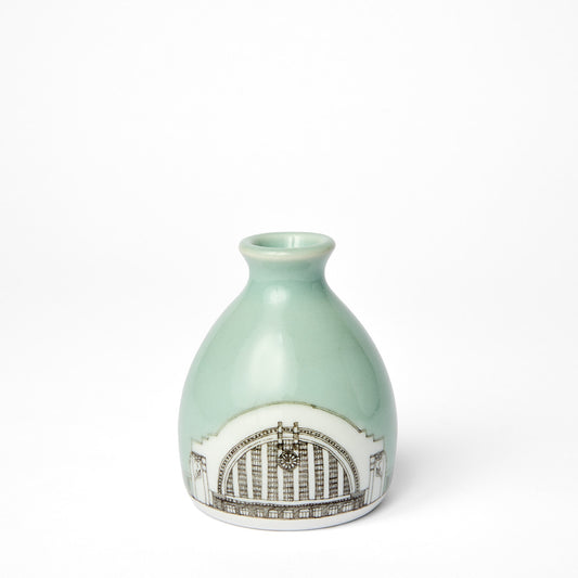 Celadon Union Terminal Bud Vase