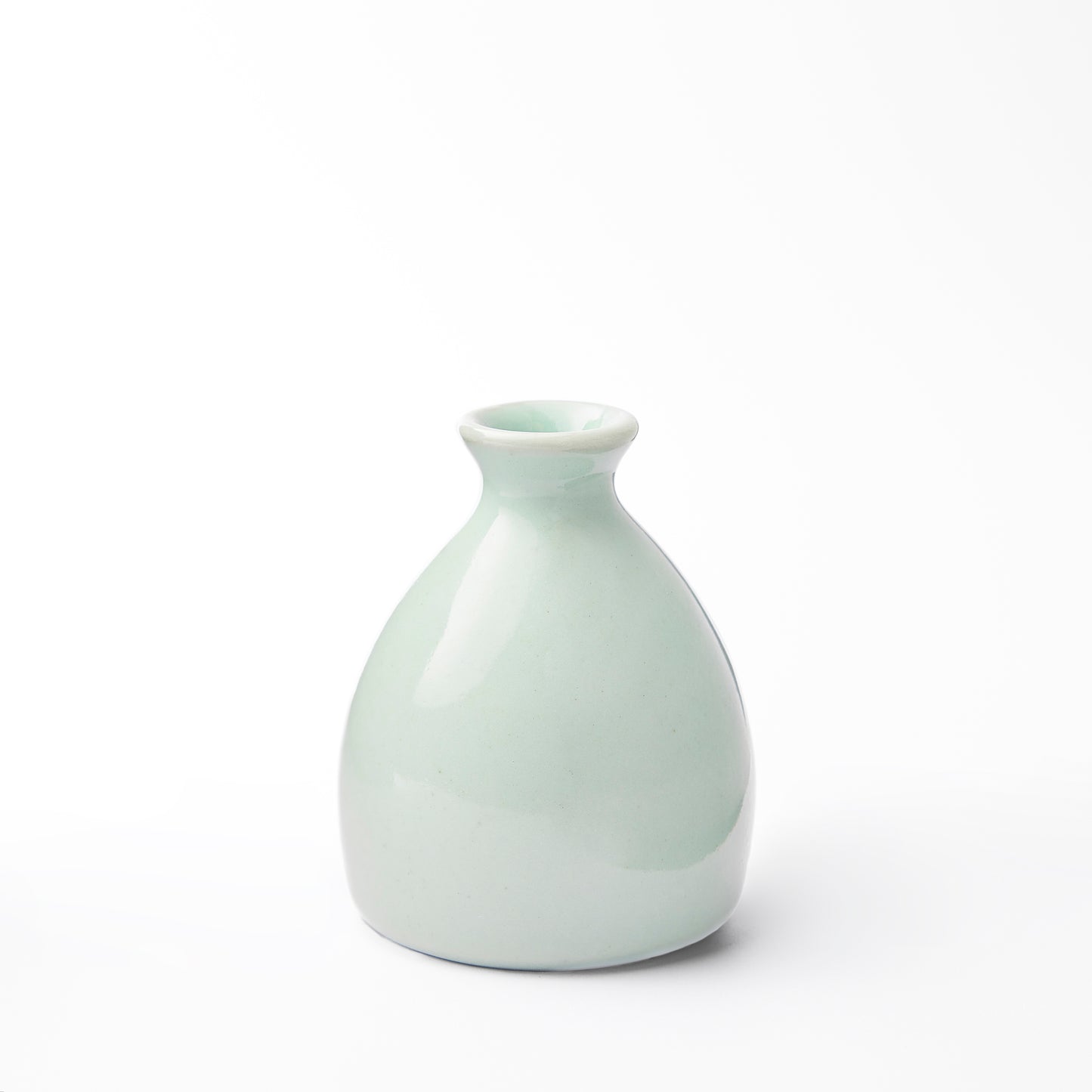 Celadon Cicada (Open Wing) Bud Vase