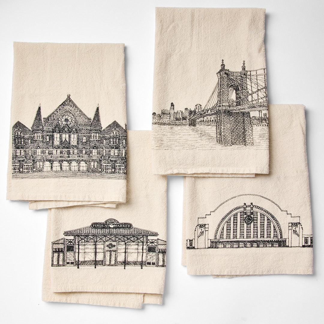 Cincinnati Flour Sack Napkin Set