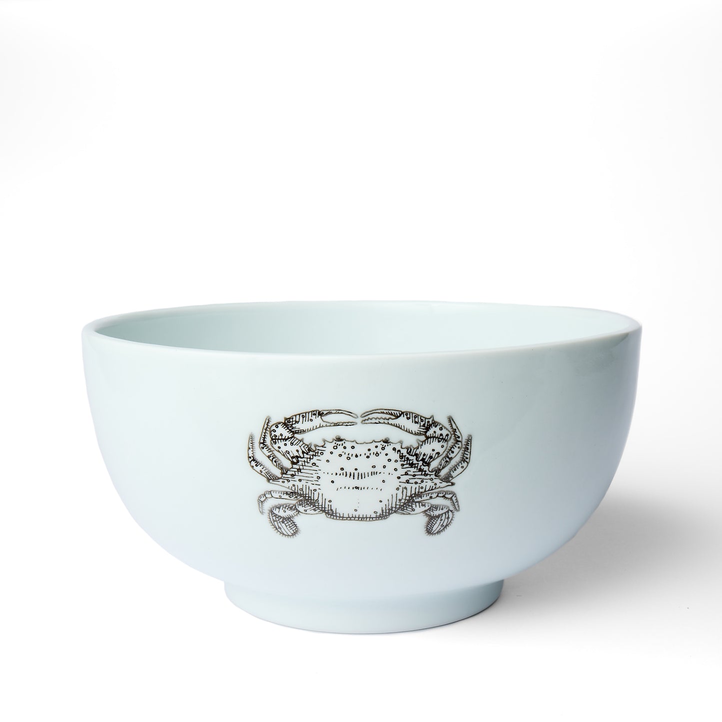 Large White Crab Bowl