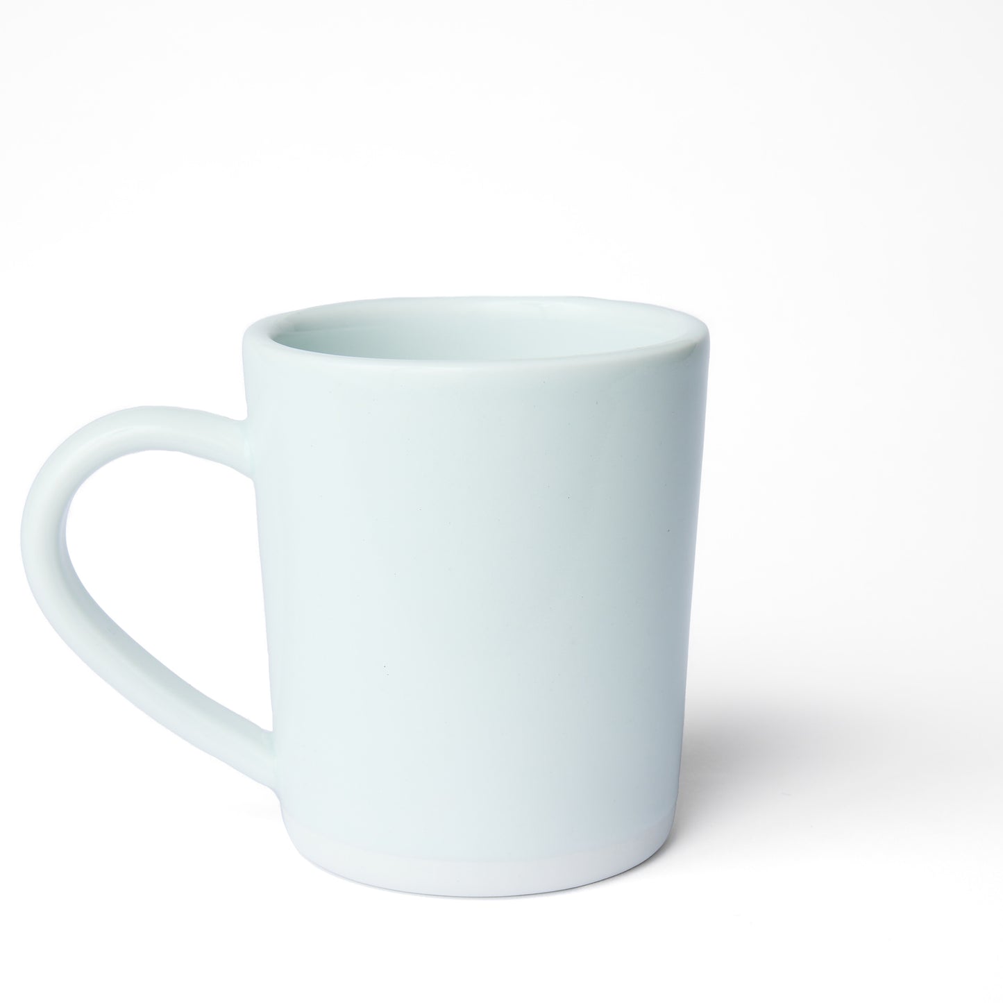 Large White Orange Tiger Mug