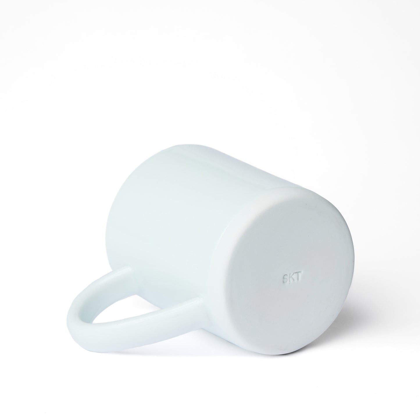 Large White Orange Tiger Mug