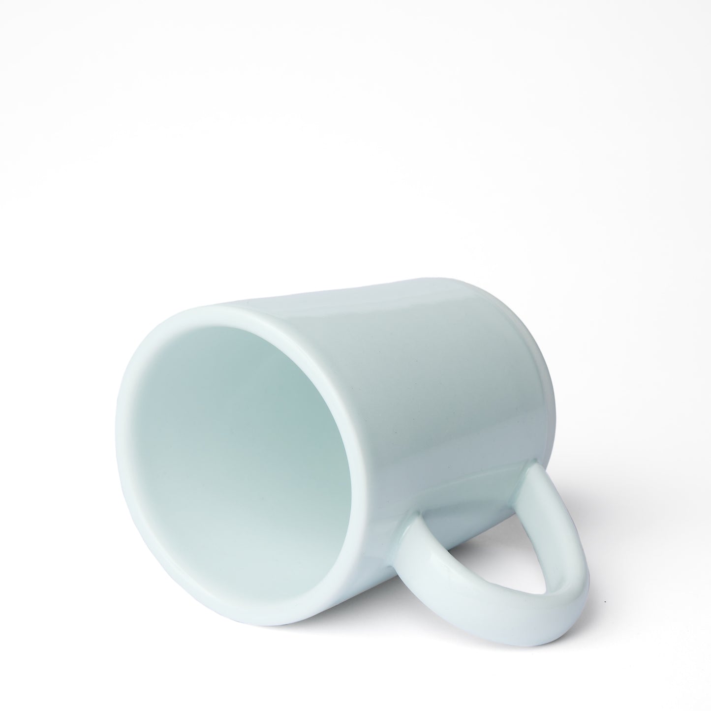 Large White Orange Tiger Mug