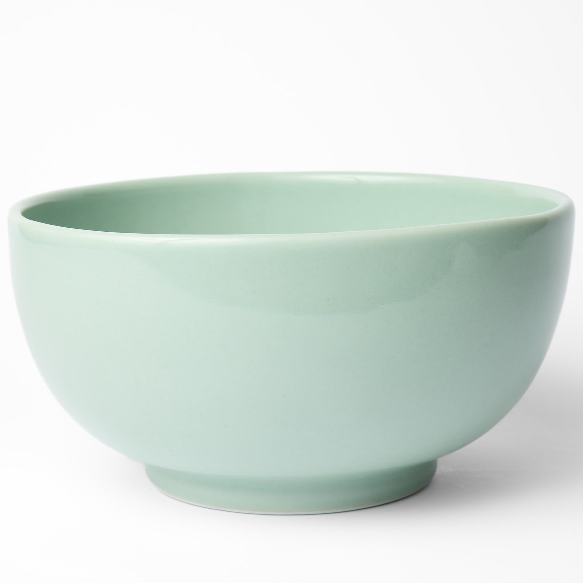 SKT Ceramics - Made-to-Order Large Serving Bowl - Cow / Blue-Green Celadon