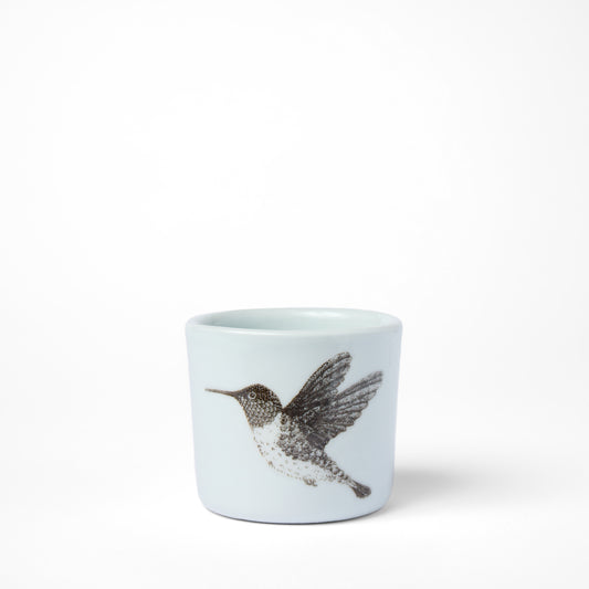 Little White Hummingbird Cup