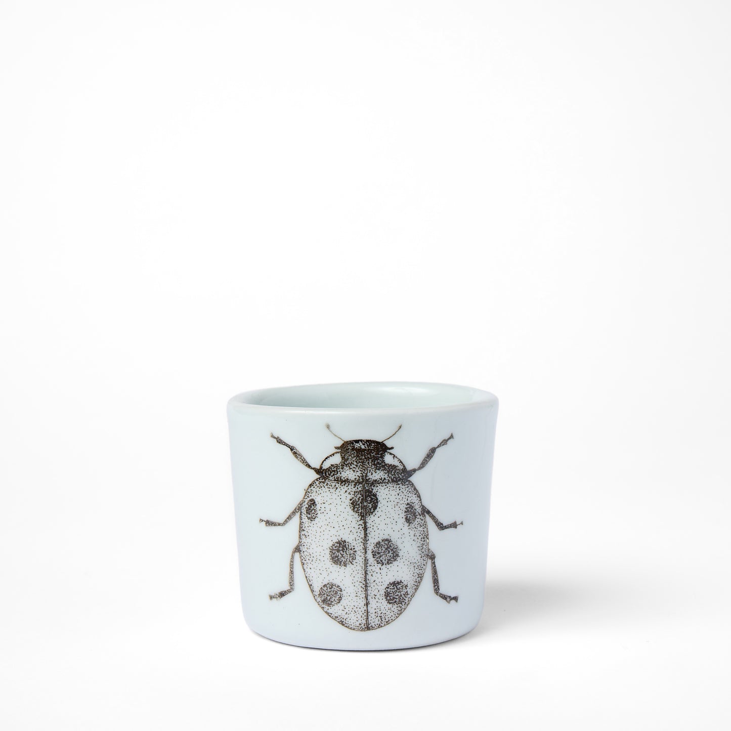 Little White Ladybug Cup