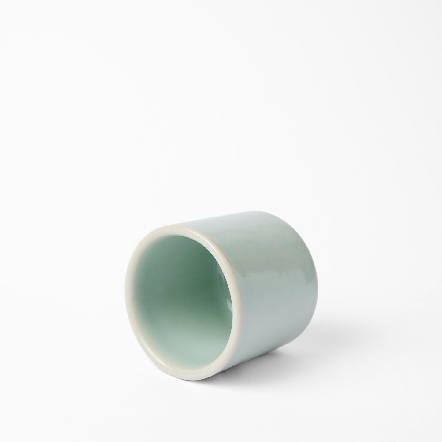 Little Celadon Peacock Cup