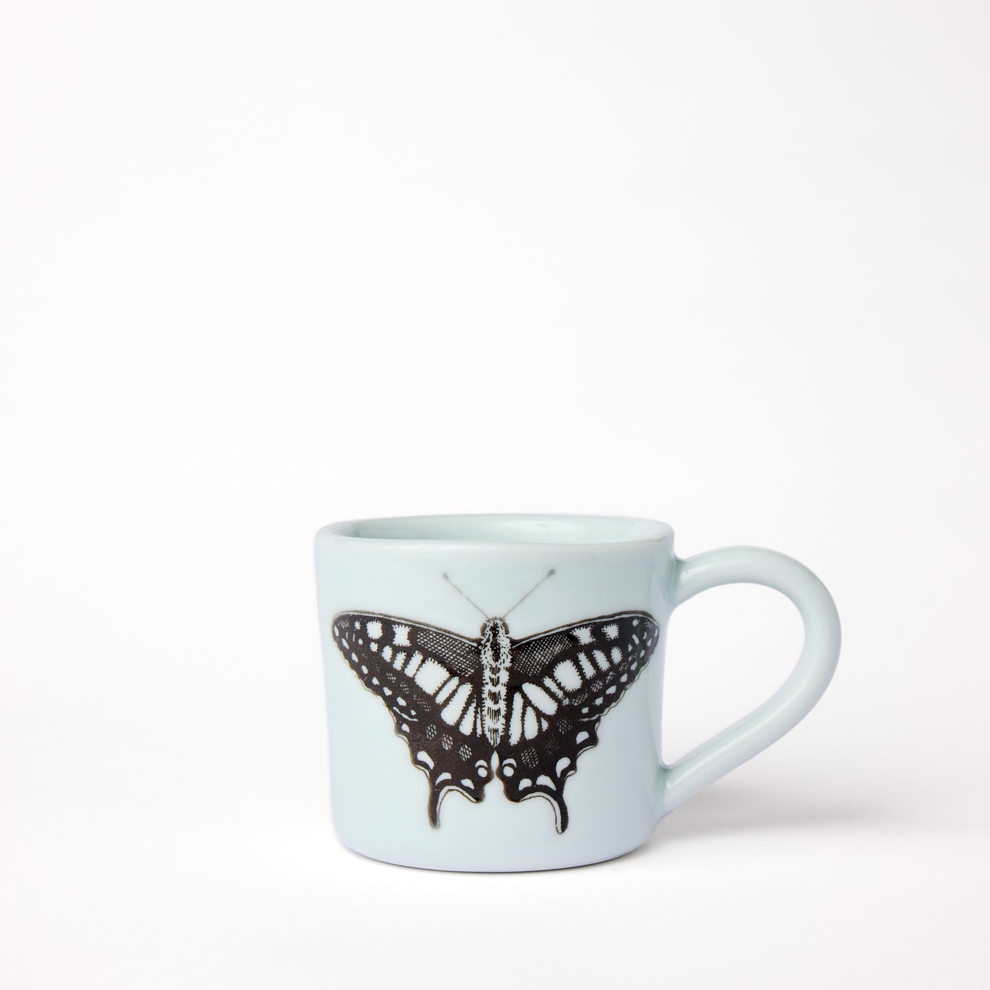 Little White Swallowtail Butterfly Mug