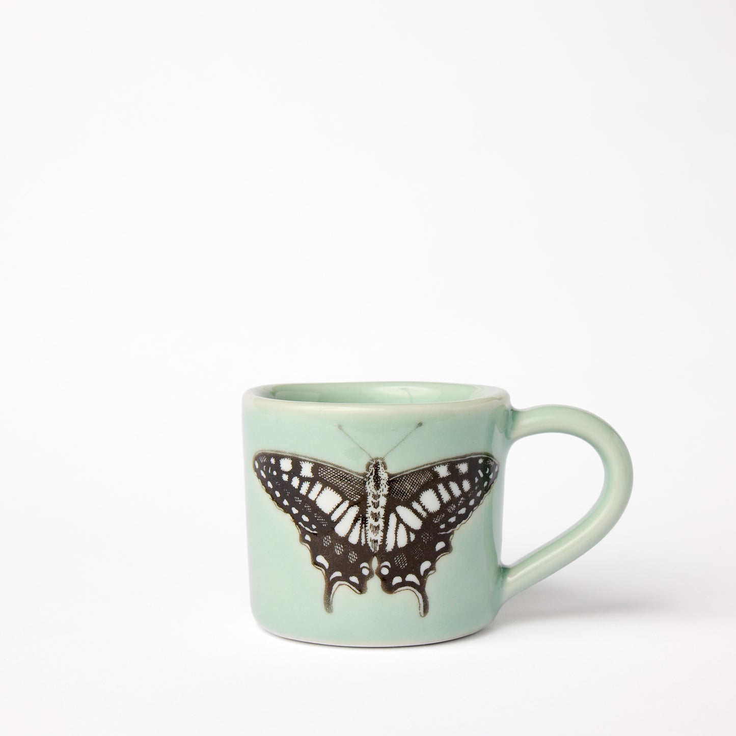 Little Celadon Swallowtail Butterfly Mug