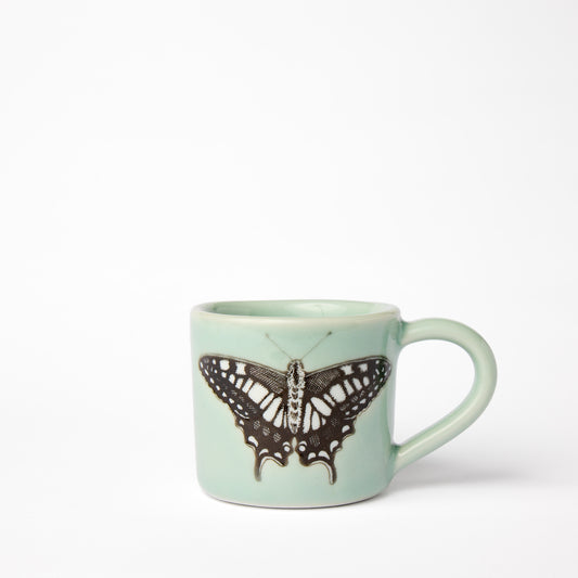 Little Celadon Swallowtail Butterfly Mug