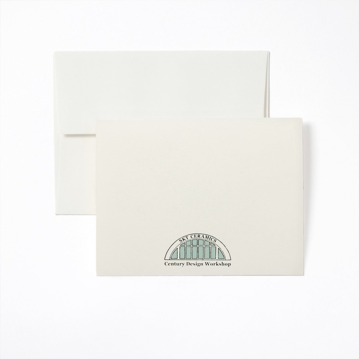 Celadon Roebling Bridge Notecard