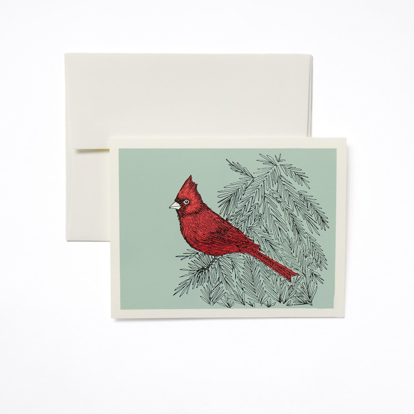 Red Cardinal Notecard