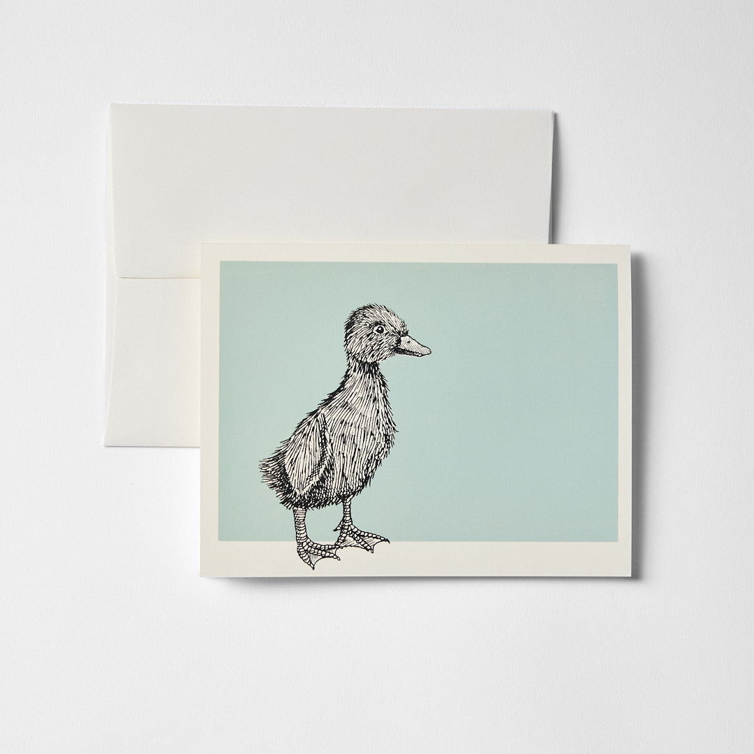 Celadon Duck Notecard