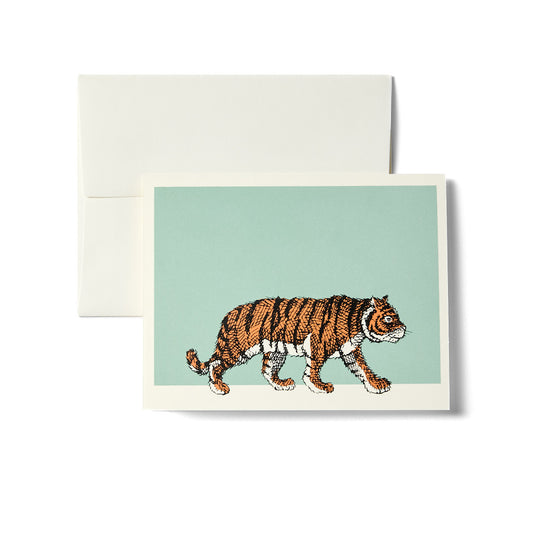 Orange Tiger Notecard