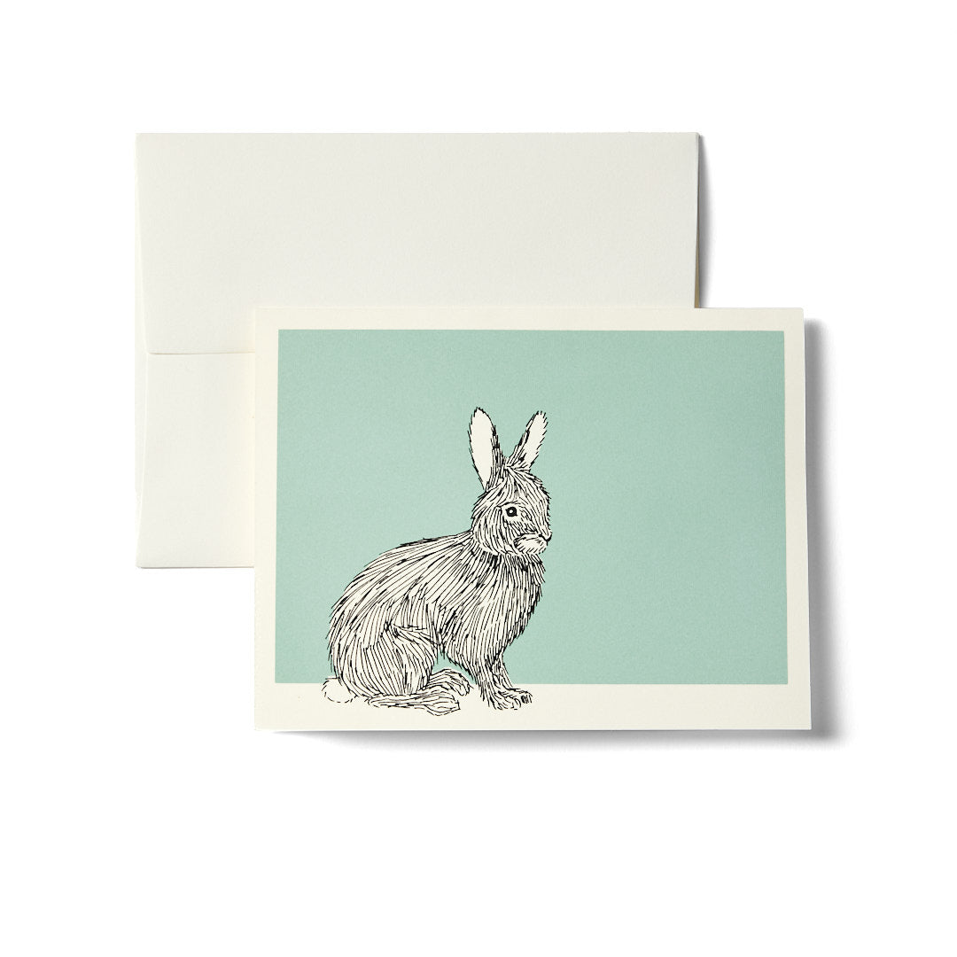 Celadon Rabbit Notecard