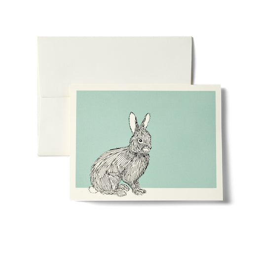 Celadon Rabbit Notecard