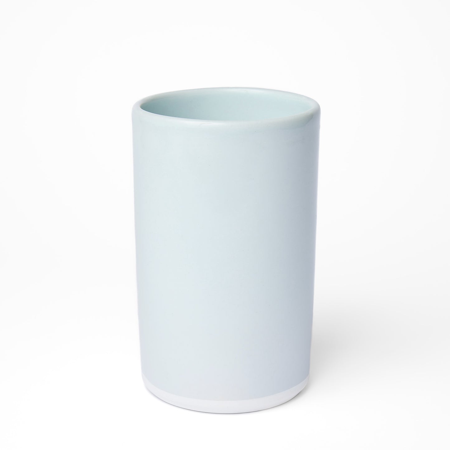 White Music Hall Narrow Vase