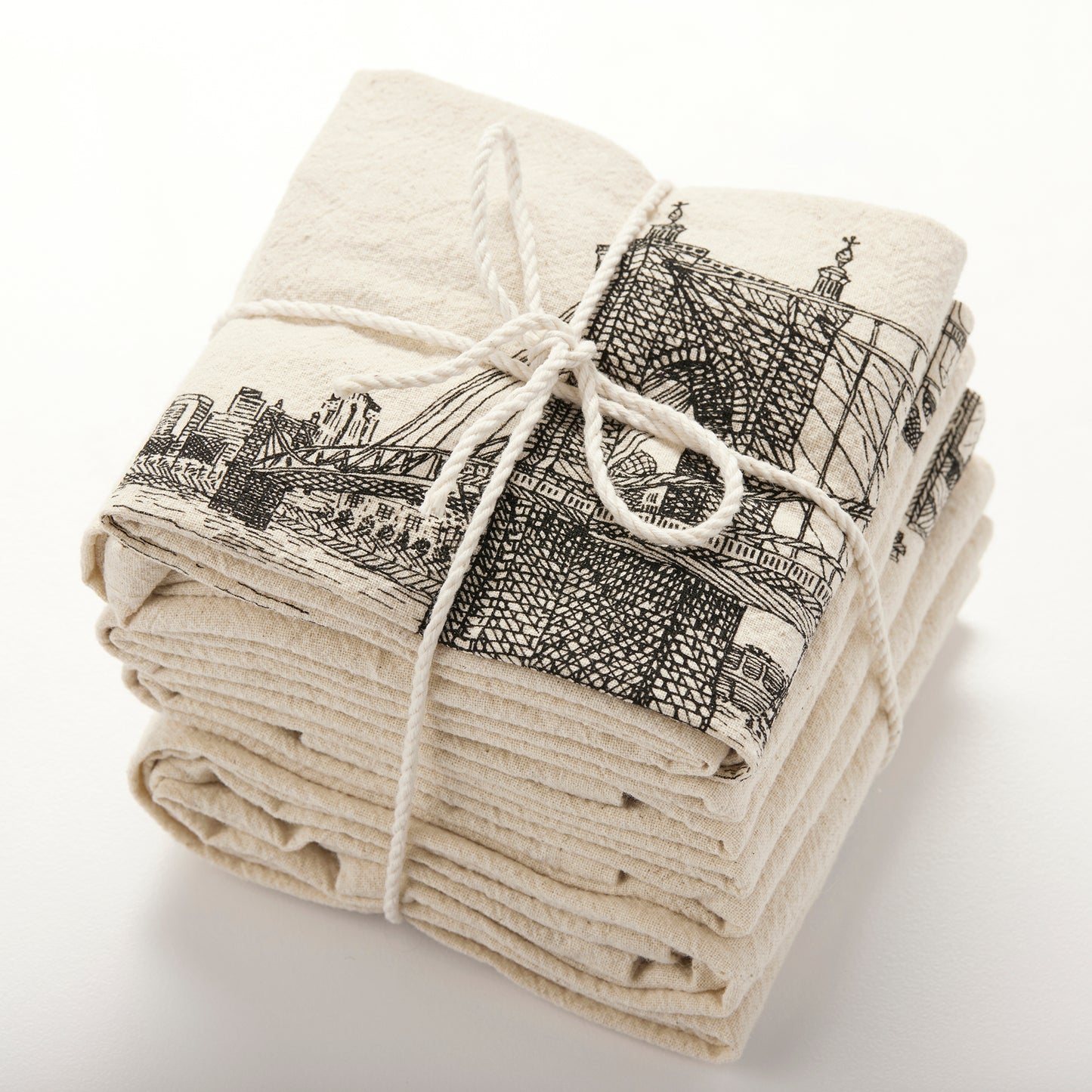 Cincinnati Flour Sack Napkin Set