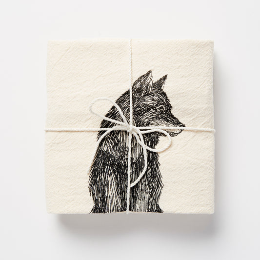 Wolf Towel