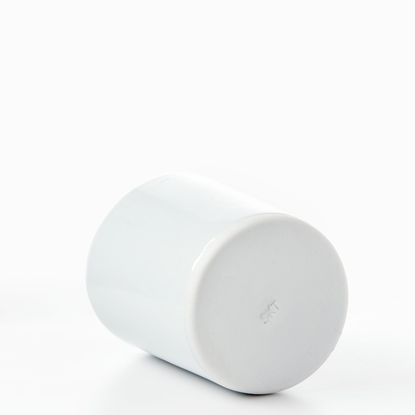 Large White Double Penguin & Moon Cup