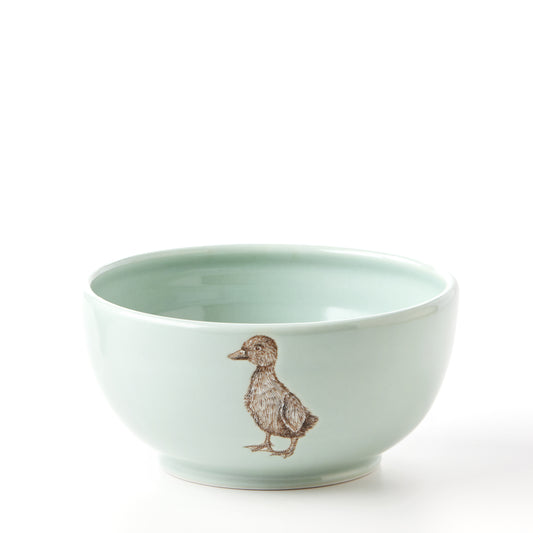 Large Celadon Duck Bowl