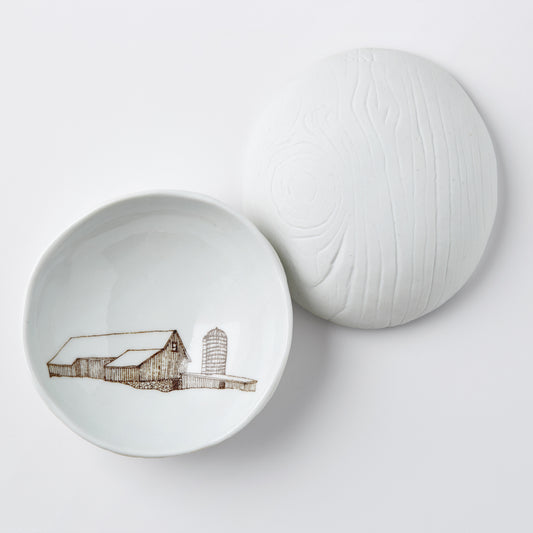 Barn Woodgrain Dish