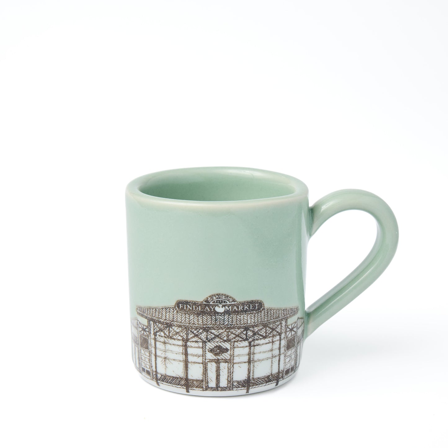 Small Celadon Findlay Market Mug