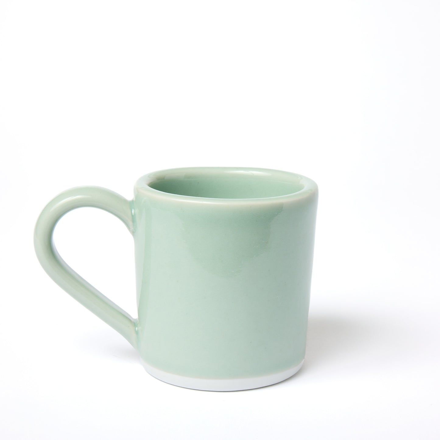 Small Celadon Double Penguin & Moon Mug