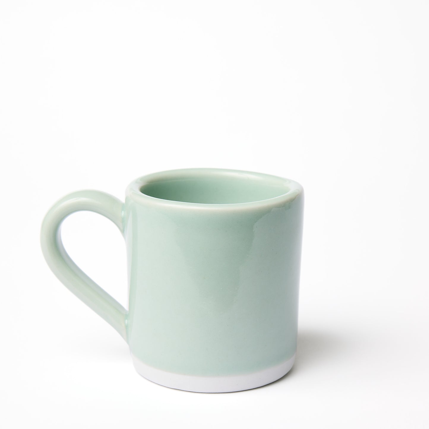 Small Celadon Otter Mug