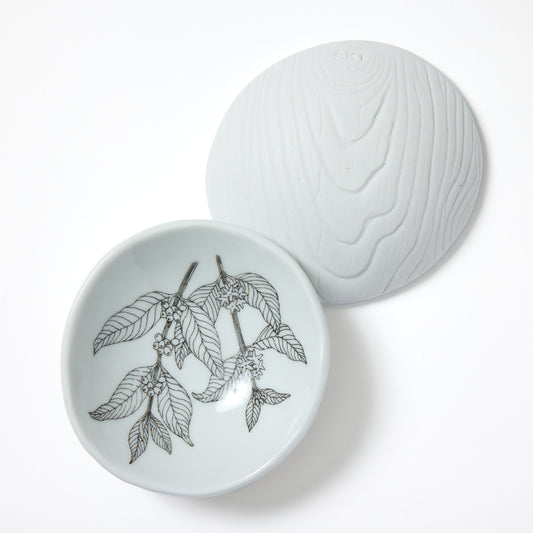 Coffee Branch Woodgrain Dish